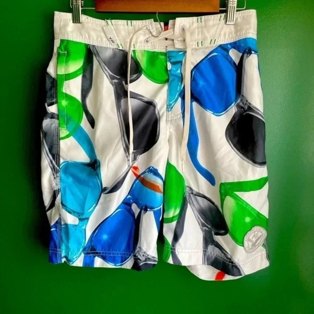 American Eagle Board‎ Shorts Swim Trunks Sunglasses Size S Small